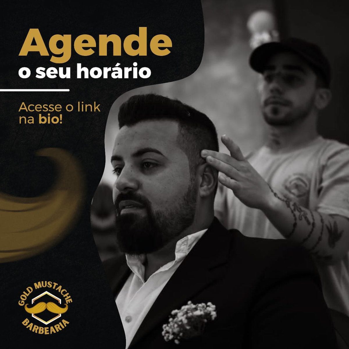 Combo Completo  Corte + Barba + Sobrancelha - O pacote completo para um visual impecável